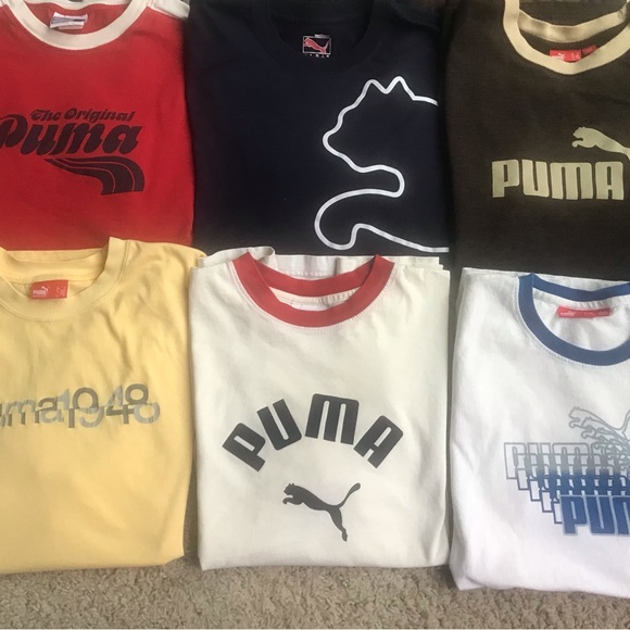 Lot 9 Men’s Puma T Shirts Medium - Picture 4 of 13